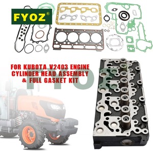 <span class=keywords><strong>Bruce</strong></span> & Shark 1G855-03042 1G916-03040 Culata Completa con Resorte de Válvula y Juego de Juntas Compatible con el Motor V2403 - Product Image 2