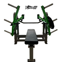 Machine de musculation commerciale à charge libre pour press à la poitrine inclinée, équipement d'entraînement de force avec fonctions de sécurité pour salle de sport et centre de fitness