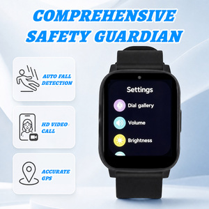 Reloj Inteligente 4G para Personas Mayores con Alarma SOS de Caídas, Navegación GPS, Tarjeta SIM, SDK Habilitado, Carga Magnética y Reloj Despertador - Product Image 2