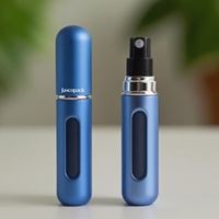 Petite bouteille portative de brume de parfum de voyage de recharge de fantaisie de luxe de couleur bonbon pour l'huile essentielle