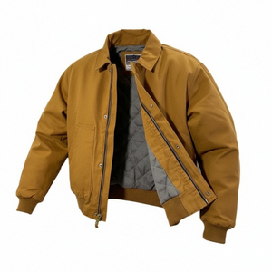 Áo khoác parka <span class=keywords><strong>polyester</strong></span> thân thiện với môi trường, chất liệu vải bố, lót bông, dày dặn, mùa đông, mềm mại, may chần nhẹ, chống tĩnh điện, chống cháy - Product Image 5