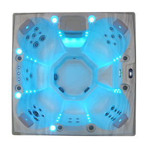 Bain à remous de luxe Monalisa China Factory, spa extérieur pour 6 à 7 personnes, lumière LED, système de contrôle <span class=keywords><strong>Bolboa</strong></span> Gecko, hydrothérapie - Product Image 4