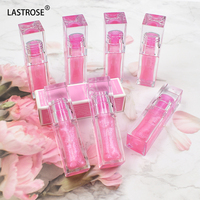 Private Label Lipverzorging Kleurrijke Tint Heldere Veganistische Lip Molper Olie Heldere Veganistische Roze Glinsterende Lip Plumper Olie