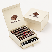 Caja de Regalo de Papel Reciclable Personalizada con Diferentes Formas, Impresión Elegante, Cierre Magnético, Caja de Embalaje para Chocolates, Caja para Regalo