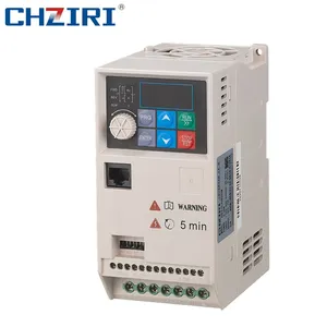 CHZIRI 1.5KW 7A conversor de frequência de potência monofásico 220V 60hz 50hz