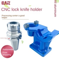 Porte-couteau intégré en aluminium CNC BT30 BT40 à double usage Couteau de déchargement vertical horizontal Accessoires pour machines-outils