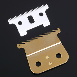 Lame de tondeuse à cheveux en acier inoxydable T-3G Gold T-2 Silver T-2 Gold pour tondeuses électriques, outil de coiffure - Product Image 3