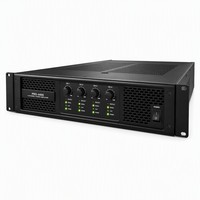 Gooermi MIA-DZ1300 4x2000W 4 1U Metal Digital 4-Channel Class D Professional Power Amplifier Sistem Suara Stereo Cetakan Pribadi