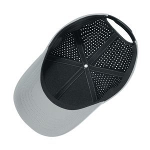 <span class=keywords><strong>Casquette</strong></span> de baseball à séchage rapide avec logo personnalisé, imperméable, perforée au laser, respirante, 6 panneaux, pour le golf et le sport - Product Image 4