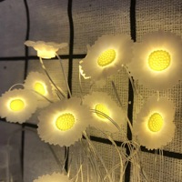 Guirlandes lumineuses LED en forme d'abeille, étanches IP43, avec 8 fonctions pour les patios extérieurs, les jardins, les vacances, les mariages, les événements