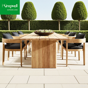 All Weather Outdoor <strong>Garden</strong> Furniture Modern Design Teak Wood Patio Restaurant Outdoor <strong>Bar</strong> <strong>Table</strong> <strong>and</strong> <strong>Stools</strong> - Product Image 4