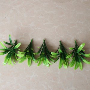 مجموعة نباتات اصطناعية لأحواض السمك، ديكورات واقعية لحوض السمك، نباتات مائية بلاستيكية غير سامة لجميع أنواع الأسماك - Product Image 5