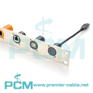 D hình dạng USB3.0 Loại <span class=keywords><strong>USB</strong></span>-A nữ XLR Bảng điều khiển gắn kết cáp mở rộng, <span class=keywords><strong>USB</strong></span> d-loại mặt bích gắn kết, <span class=keywords><strong>USB</strong></span> tủ khung gầm tuôn ra gắn kết - Product Image 6