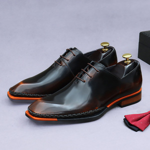 Chaussures habillées britanniques pour hommes, costume sur mesure pour jeunes - Product Image 1