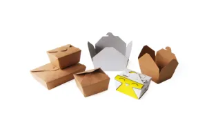 Automatische Papierkarton-Aufstell form maschine Einweg-Fast-Food-Papier box maschine mit hoher Qualität