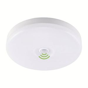 2024 Plastic Contemporary <b>LED</b> Ceiling <b>Light</b> Human <b>Sensor</b> Hotel Use 5-8m Detection Range 6000K/3000K Color Temp 25000 Hours - Product Image 1