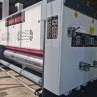YSF-D meilleure vente nouveau style de machine d'impression flexographique de découpe de rainurage de carton ondulé entièrement automatique à grande vitesse