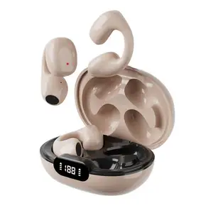 2024 meilleure vente électronique jeu TWS écouteurs HiFi stéréo casque de jeu ouvert oreille Clip Conduction osseuse écouteur sans fil