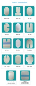 Transparent Breathable Material <strong>Disposable</strong> Film Chg <strong>I.v</strong>. Dressing Wound Fixation <strong>Cannula</strong> Clear Fixed Dressing With Notch - Product Image 6