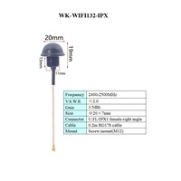 Antenne de routeur sans fil WiFi Zigbee NB-IOT en forme de champignon, étanche, petite taille, 433 MHz LTE 2,4 GHz, à monter sur châssis par vis, pour armoire