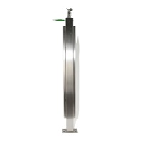 Système de balustrade en verre sans cadre en acier inoxydable sur mesure pour balcon, terrasse, escalier