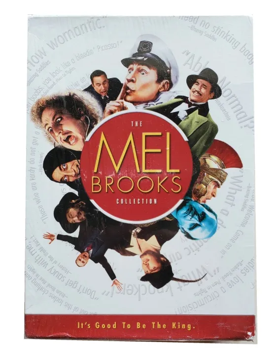 La colección Mel Brooks 8dvd box set el DVD más popular en Amazo eBay suministro de fábrica al por mayor DVD películas TV series TV drama