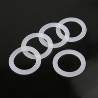 Joint plat en silicone transparent de qualité alimentaire sur mesure joint rond en silicone transparent