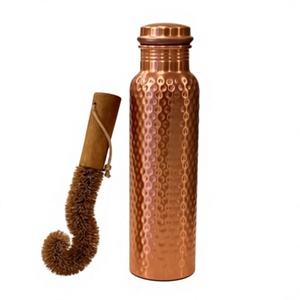 Custom Logo Pure Copper Water <b>Bottle</b> <b>750ml</b> 950ml 1000ml Handmade Copper <b>Bottle</b> Wholesale - Product Image 1