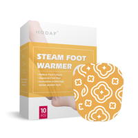 Patch chauffant jetable pour les pieds à la vapeur, autocollant de soin chaud, coussinet confortable pour les loisirs quotidiens et l'utilisation prolongée debout - Vente en gros usine