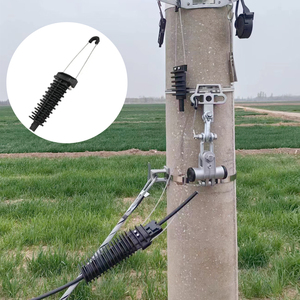 Outdoor-Glasfaser kabel Hardware PA4-6 <span class=keywords><strong>PA69</strong></span> Aerial Plastic Tension Wedge Zubehör Metall beschlag Sackgasse - Product Image 6