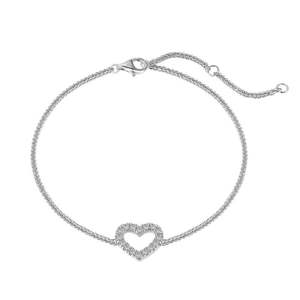 S925 <span class=keywords><strong>argent</strong></span> or coeur réglable Bracelet <span class=keywords><strong>cheville</strong></span> Bracelets pour femmes filles initiale véritable plaqué or Bracelet amour perle <span class=keywords><strong>chaîne</strong></span> - Product Image 2
