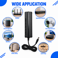 Adaptateurs 12V en gros, connecteurs 3A, prise EU 5.5x2.5mm, adaptateur secteur de bureau 36W pour ordinateur portable et haut-parleur alimenté