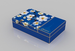 Personalized fashion High quality factory handmade Wooden Perfume <b>Box</b> 3 sets <b>packed</b> custom Logo for perfume storage <b>box</b> - Product Image 5