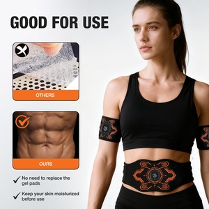 Estimulador <span class=keywords><strong>de</strong></span> Abdominales, Equipo <span class=keywords><strong>de</strong></span> Entrenamiento Muscular, Cinturón Tonificador para Abdomen/Brazos/<span class=keywords><strong>Piernas</strong></span>, Set Completo para Hombres <span class=keywords><strong>y</strong></span> Mujeres - Product Image 3