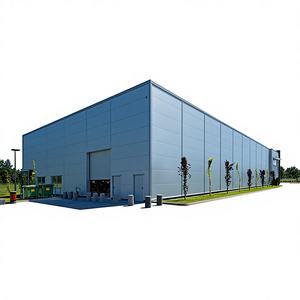 Bâtiments en structure acier préfabriqués modernes et durables pour entrepôts et usage industriel, certifiés CE, marque SYLY - Product Image 1