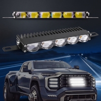 Superhelle 6D-Linse Ultradünner LED-Kühlergrill-Scheinwerfer 12-80V Wasserdichte Frontstoßstangen-Arbeitsleuchte für Autos