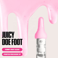 Huile à Lèvres Liquide Végane Goji Effet Gelée, Hydratante et Repulpante, Rose Glamour, à l'Huile de Jojoba et de Karité, Parfum Cerise Douce, Lactée