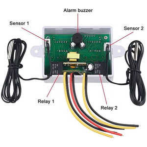 <strong>Controller</strong> XK-W1099 Digital <strong>Temperature</strong> Humidity <strong>Controller</strong> For Incubator Cooling Heating Switch <strong>NTC</strong> <strong>Sensor</strong> AC110-220V XK-W1099 - Product Image 4