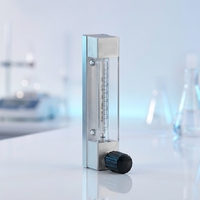Débitmètre à section variable haute précision Krohne DK800/R 2,5 % pour régulateur d'oxygène médical, air/gaz, eau/huile/fluide, filetage en acier inoxydable