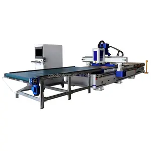 CCD system and auto loading and unloading router cnc wood turning machine in bangalore