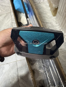 مضرب جولف مخصص بتصميم ماليت، وجه مضرب مصنوع بتقنية CNC، عمود من الفولاذ المطروق، محمول، مصنوع من المطاط والجرافيت، عمود من الفولاذ، مضرب جولف. - Product Image 1