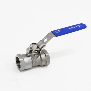 EVK工厂2000WOG六角碳钢A105 1/4-4英寸G/NPT/BSPT/BSP 1PC全口径螺纹球阀水油气3年 - Product Image 4