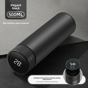 Smart Drink War LED Température Isolé 500ml <span class=keywords><strong>Bouteille</strong></span> D'eau 304 En Acier Inoxydable Thermos Tasse pour Chaud et Froid Cadeaux D'affaires - Product Image 5