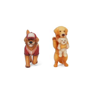 Figura Decorativa de Animal de Resina Profesional Ecológica, Golden Retriever - Béisbol y Juguetes - Product Image 5