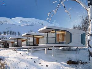 Capsules spatiales personnalisables pour l'hébergement et les campings, équipées d'un ensemble complet de meubles - Product Image 6