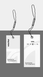 Customized fashion design logo brand name high-quality clothing labels, <b>tags</b>, custom paper lanyards, clothing hang <b>tags</b> - Product Image 5