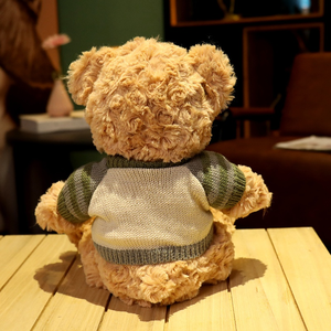 Nouveau Design Vintage Jumper Bear jouets en peluche décoration de la maison ornements filles cadeau ours en peluche avec météo jouets en peluche - Product Image 3