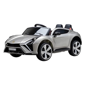 Coche Eléctrico de Plástico para <span class=keywords><strong>Niños</strong></span>, <span class=keywords><strong>Niños</strong></span> y Niñas, Cuatro Ruedas, Control Remoto, Música, Batería Recargable, Juguete para <span class=keywords><strong>Niños</strong></span>. - Product Image 4