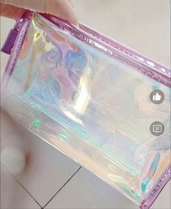กระเป๋าใส่เครื่องสำอางแบบใส ตัวอย่างฟรี  กระเป๋าจัดระเบียบเครื่องสำอาง PVC กันน้ำ  กระเป๋าพลาสติกใส่เครื่องสำอางพร้อมซิป - Product Image 3
