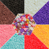 500g Realistiche Decorazioni in Morbida Argilla Polimerica a Forma di Cioccolato al Cocco, Granella di Arachidi, per Torte, Biscotti, Crema e Accessori per Pasticceria